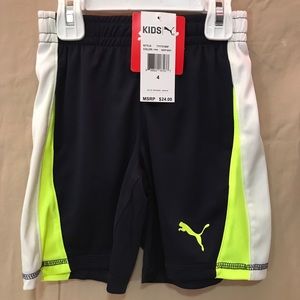 Puma kids shorts size 4t